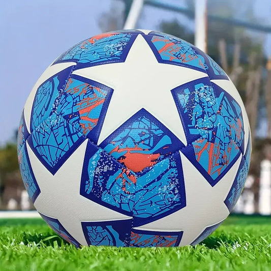 Professional Soccer Ball - Official Size 5 - Perfect for Outdoor Training & Entertainment